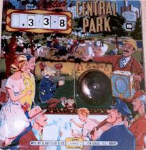 (Central Park backglass)